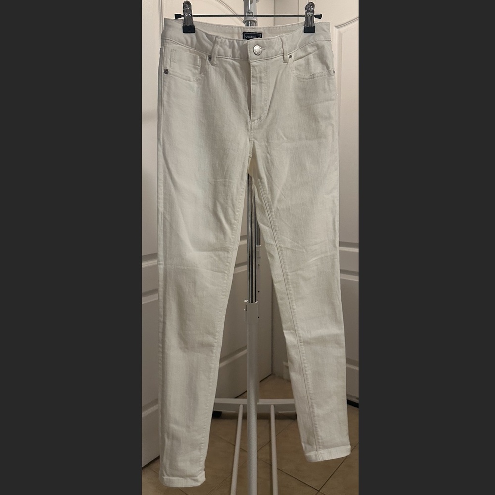 Like new White Skinny Jeans Size UK10, US6 Warehouse brand